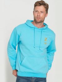 Hoodie Herren Türkis